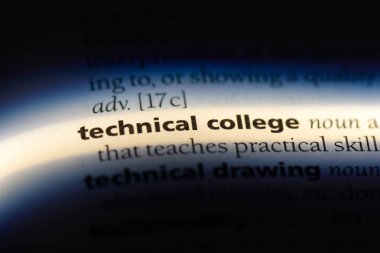 Teknik üniversite Word'de bir sözlük. Teknik üniversite kavramı.