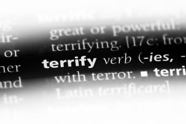 bir sözlüğü'ndeki sözcüğü korkut. kavram korkut.