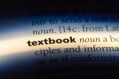 ders kitabı Word'de bir sözlük. ders kitabı kavramı.