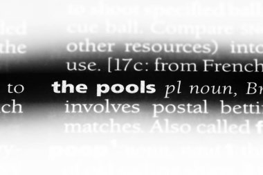 havuzları sözcüğü sözlüğe. havuzları kavramı.