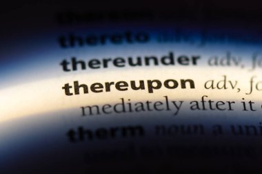 Bunun üzerine tek kelimeyle bir sözlük. Bunun üzerine kavramı.