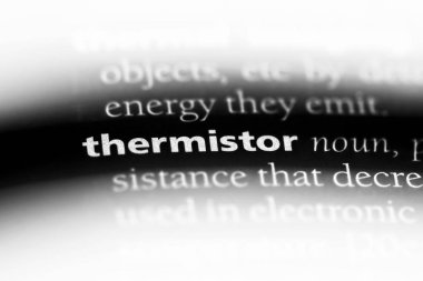 Termistör Word'de bir sözlük. Termistör kavramı.