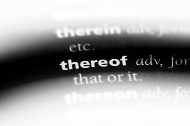 Bunların bir sözlükte kelime. Bunların kavramı.