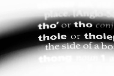 Dinle Word'de bir sözlük. Dinle kavramı.