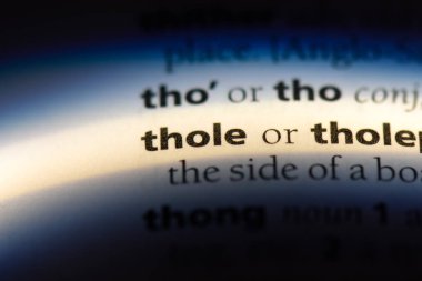 Dinle Word'de bir sözlük. Dinle kavramı.