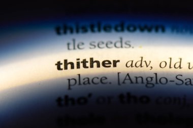 Oraya tek kelimeyle bir sözlük. Oraya kavramı.