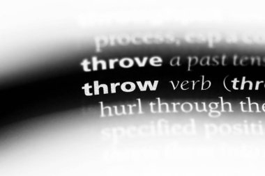 sözcük sözlükte atmak. kavram atmak.