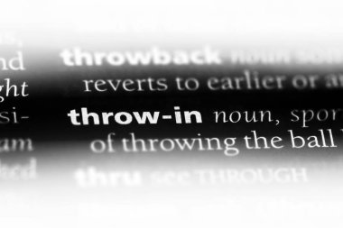 bir sözlüğü'ndeki sözcüğü atmak. kavram olarak atmak.