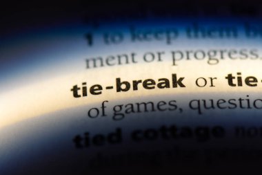 kravat sonu sözcük sözlüğe. kravat sonu kavramı.