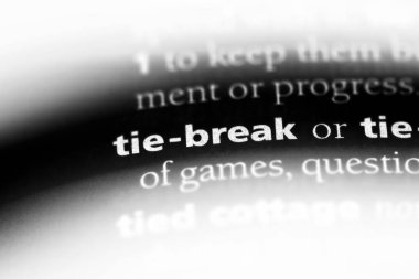 kravat sonu sözcük sözlüğe. kravat sonu kavramı.