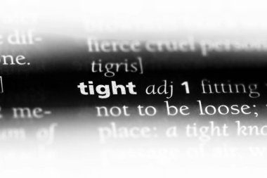 bir sözlüğü'ndeki sıkı sözcüğü. sıkı kavramı.