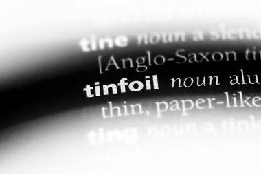 folyo Word'de bir sözlük. kalay kavramı.