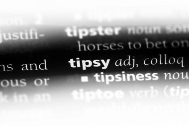 İçkili tek kelimeyle bir sözlük. İçkili kavramı.