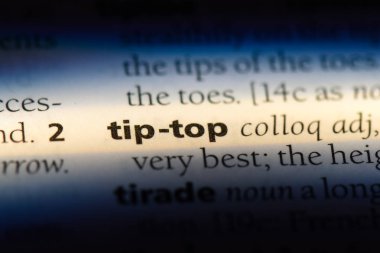 İpucu üst sözcük sözlüğe. İpucu en iyi kavramı.