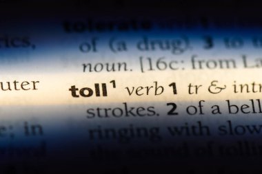 otoyol Word'de bir sözlük. otoyol kavramı.