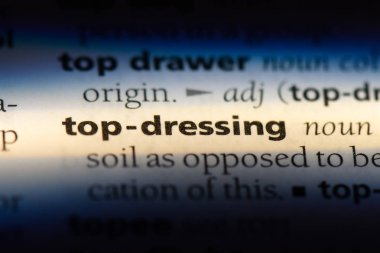 üst soyunma Word'de bir sözlük. üst soyunma kavramı.