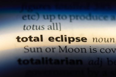 bir sözlüğü'ndeki tutulması sözcüğü. tam tutuldu kavramı.