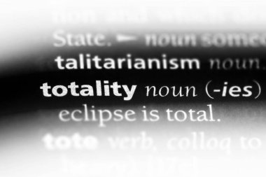 bütünlük Word'de bir sözlük. bütünlük kavramı.