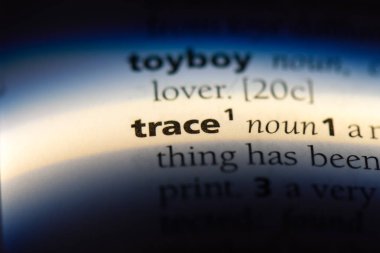 izleme Word'de bir sözlük. izleme kavramı.