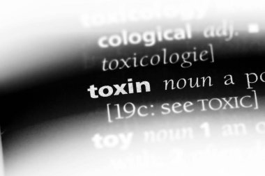 toksin Word'de bir sözlük. toksin kavramı.