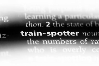 Gözcü sözcük sözlüğe tren. Tren gözcü kavramı.