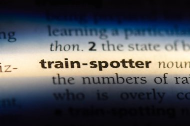 Gözcü sözcük sözlüğe tren. Tren gözcü kavramı.