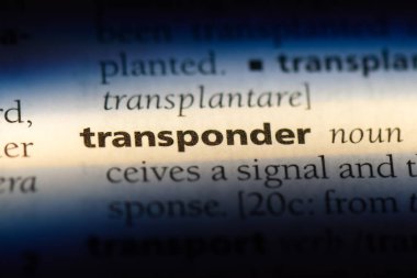 Transponder Word'de bir sözlük. Transponder kavramı.