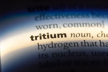 Tritium Word'de bir sözlük. Tritium kavramı.