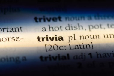 diğer bilgiler Word'de bir sözlük. diğer bilgiler kavramı.