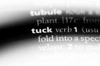 sözcük sözlükte sok. kavram tuck.