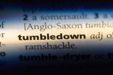 bir sözlüğü'ndeki yıkık sözcüğü. yıkık kavramı.