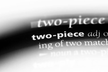 iki sözcük sözlüğe parçalı. iki parça kavramı.