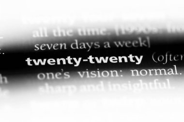 Yirmi yirmi bir sözlükte kelime. Yirmi yirmi kavramı.