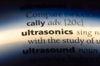 Ultrasonik Word'de bir sözlük. Ultrasonik kavramı.