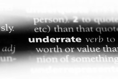 bir sözlüğü'ndeki sözcüğü küçümsüyorsun. kavram küçümsüyorsun.