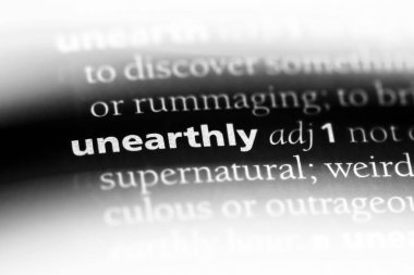 uygunsuz kelime sözlüğe. doğaüstü kavramı.