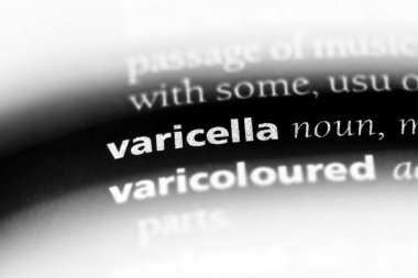 Varisella Word'de bir sözlük. Varisella kavramı.