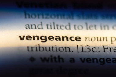 intikam Word'de bir sözlük. intikam kavramı.