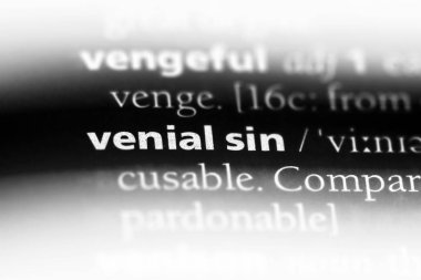 ufak günah Word'de bir sözlük. ufak günah kavramı.
