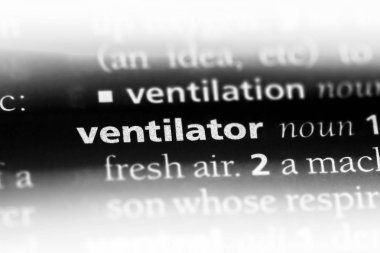 Vantilatör Word'de bir sözlük. Vantilatör kavramı.