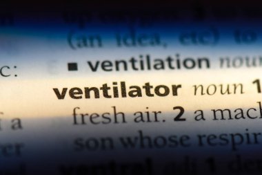 Vantilatör Word'de bir sözlük. Vantilatör kavramı.