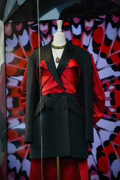 Milan Italië September 2018 Alexander Mcqueen Winkel Milaan Montenapoleone Gebied — Stockfoto