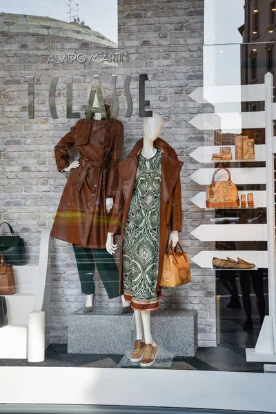 Milan Italy September 2018 Alviero Marini Classe Store Milan Montenapoleone — 图库照片