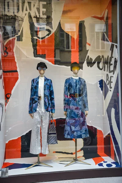 Milan Talya Eylül 2018 Dior Mağaza Milano Montenapoleone Alan Moda — Stok fotoğraf