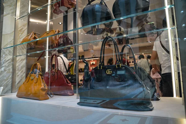 Milan Italie Septembre 2018 Magasin Gucci Milan Région Xoapoleone Semaine — Photo