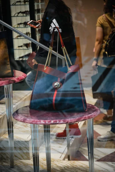 Мілан Італія Вересня 2018 Gucci Магазин Мілані Площа Монтенаполеоне Тиждень — стокове фото