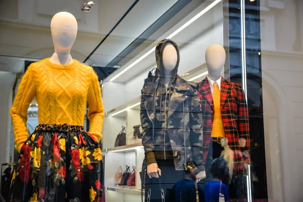 Mailand Italien September 2018 Michael Kors Store Milan Montenapoleone Modewoche — Stockfoto