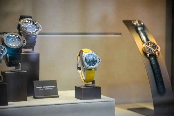 Mailand Italien September 2018 Panerai Store Milan Montenapoleone Modewoche Panerai — Stockfoto