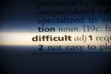 difficult