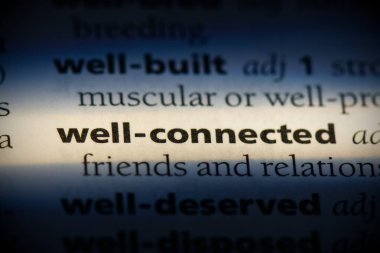 iyi bağlantıları var